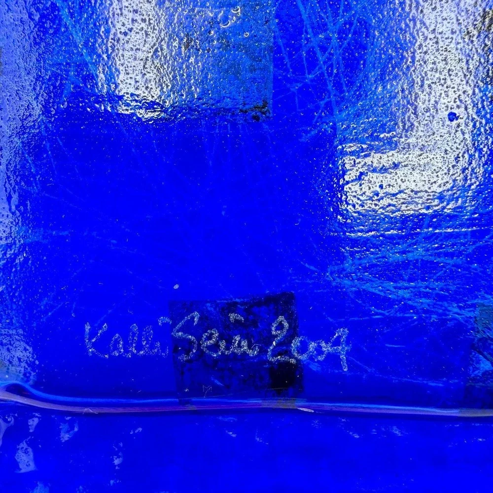 Handmade set signed